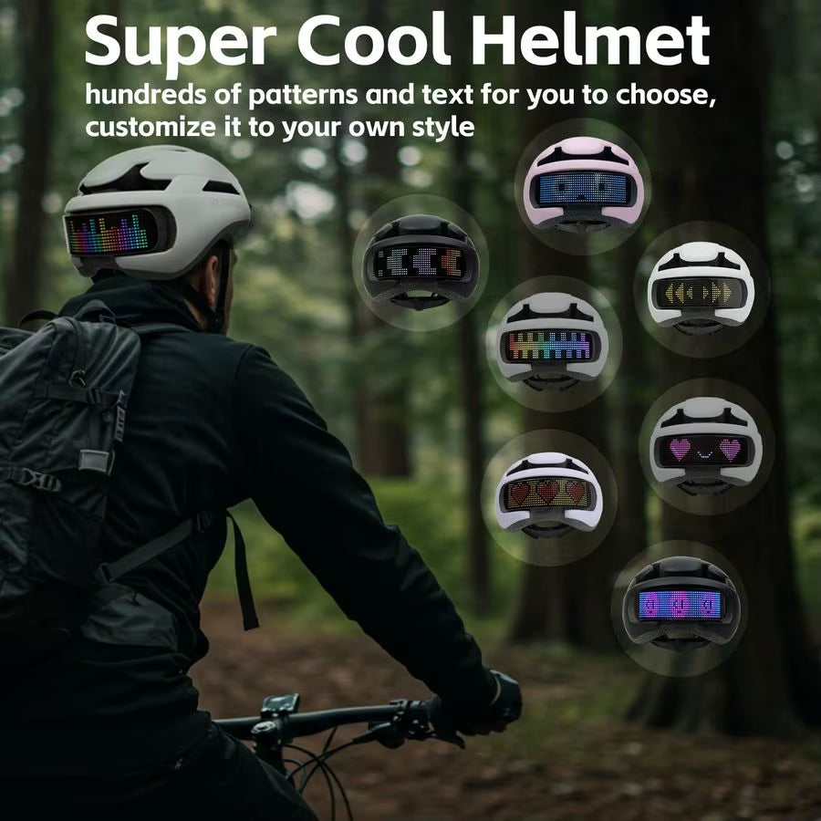 Bike Helmet with Light Bicycle Helmets for Adult Teens for Mountain Amp Road Cycling Electric Scooter Skateboard Skating
