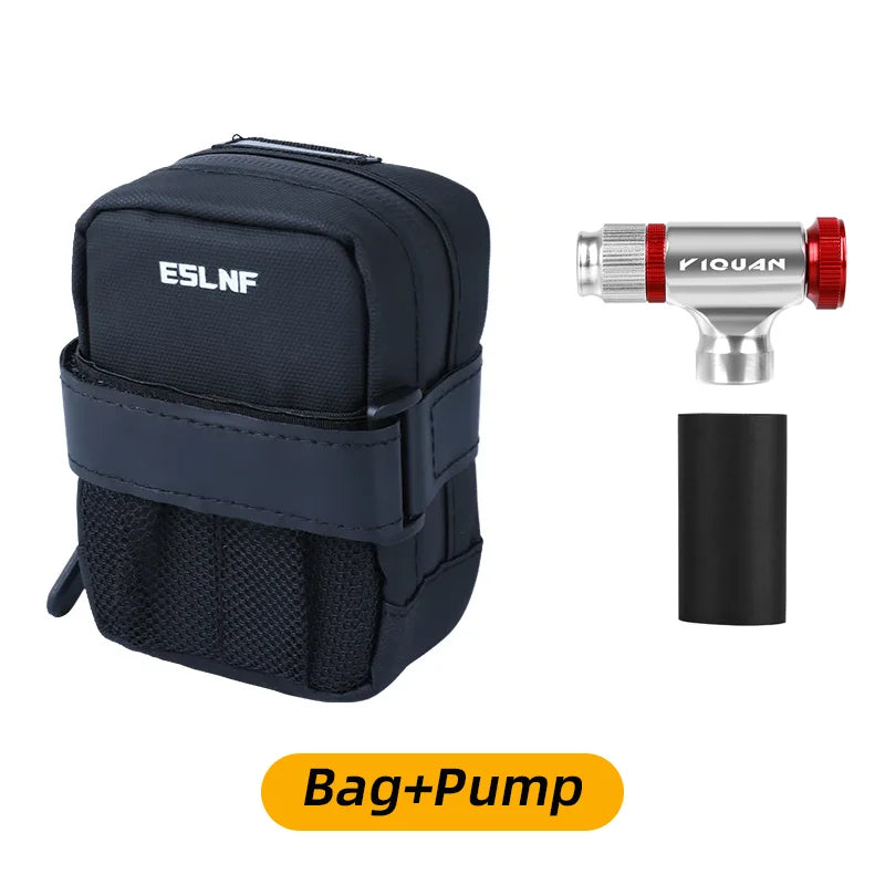 Compact Waterproof Saddle Bag - Ultralight Bike Seat Storage