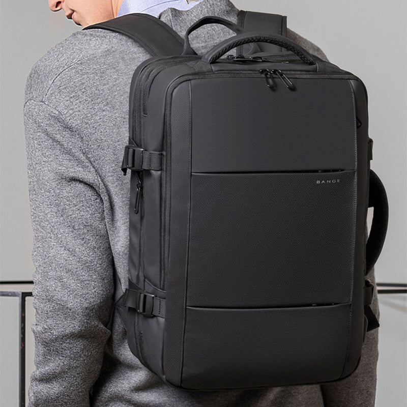 Foldable Large Capacity Business Backpack Men'S Travel Bag Waterproof Backpack