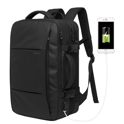 Foldable Large Capacity Business Backpack Men'S Travel Bag Waterproof Backpack