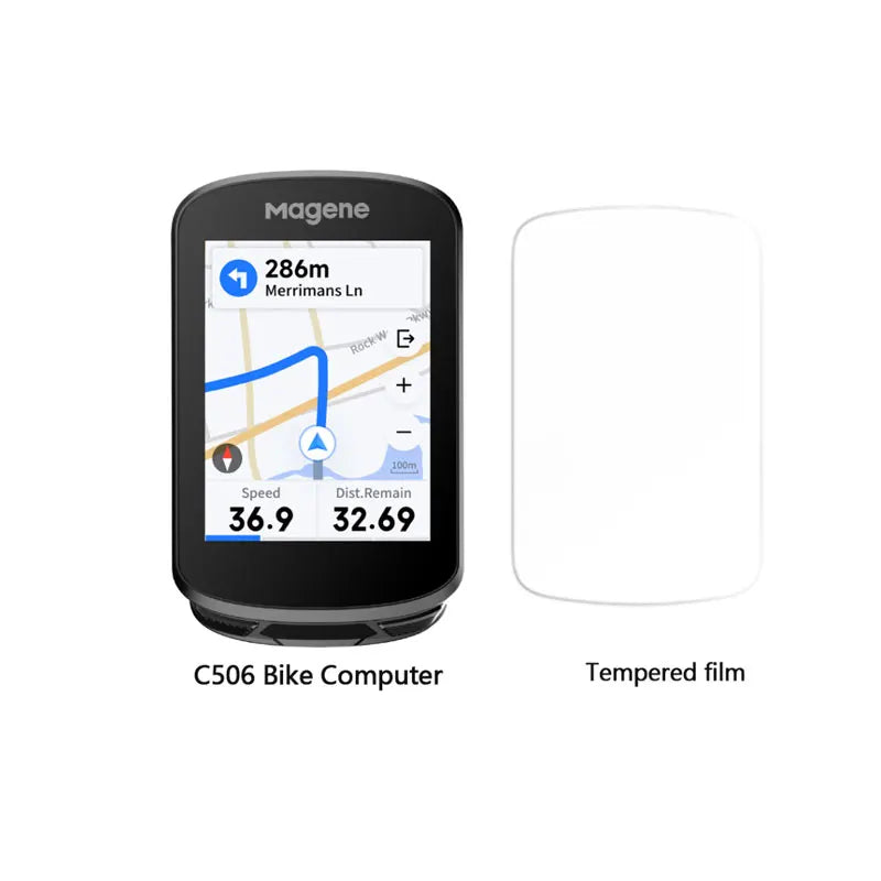 Magene C506 Touchscreen GPS Bike Computer - 2.4" Color Display with Navigation