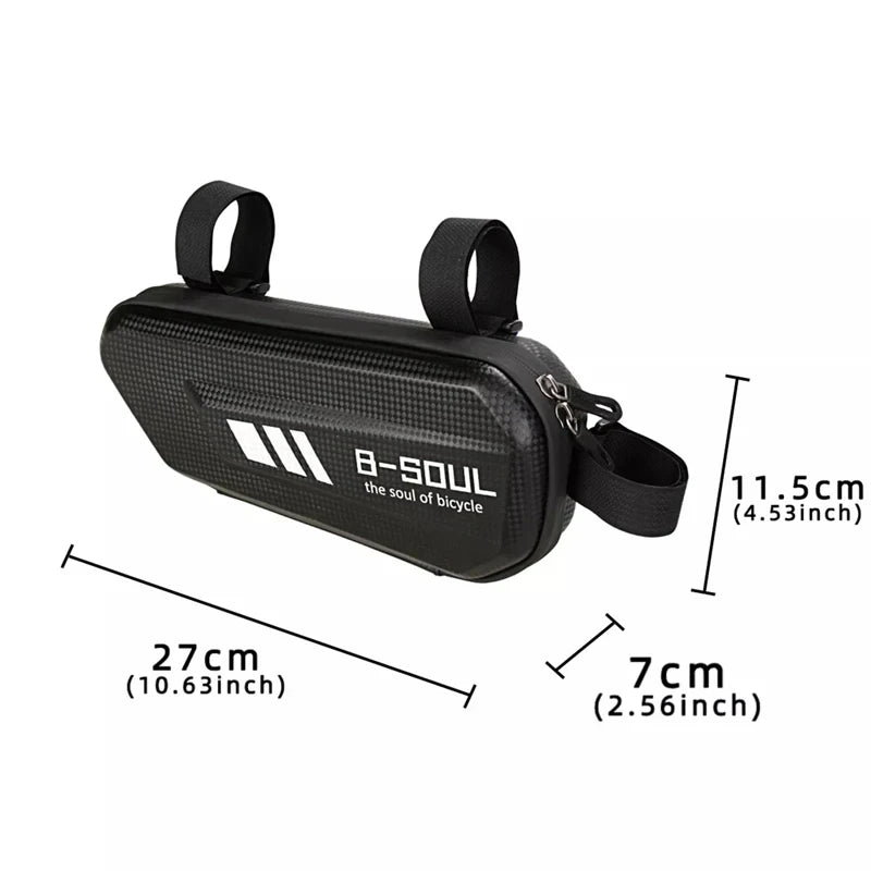 Waterproof Bike Frame Bag - Top Tube Storage for MTB & Road Bikes