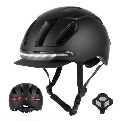 Smart LED Turn Signal Helmet - Wireless Remote for E-Bikes & Scooters