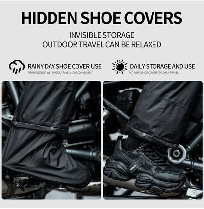 Premium Cycling Rain Suit - Waterproof Jacket & Pants Set