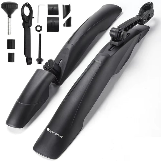 2PCS Bicycle Fender Mudguard Bike Front Rear Tire Wheel Mudguard MTB Bicycle Mud Guard Fender for Bicycle Protector Accessories