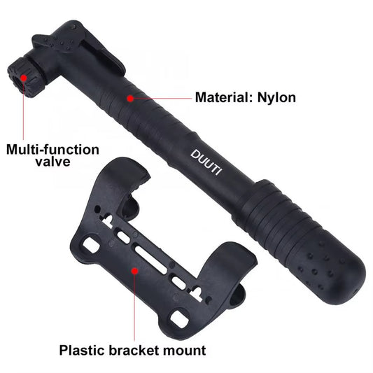 Mini Bicycle Pump Portable Lightweight MTB Mountain Bike Pump Valve Bicycle Tire Inflator Bicycle Parts