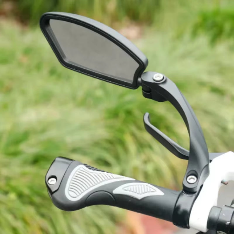 Bicycle Rearview Mirror Wide Range Adjustable Angle Reflector Scooter Bicycle Rearview Mirror Bicycle Handlebar Mirror