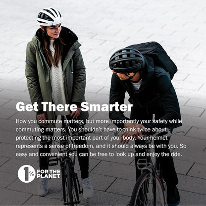 One Foldable Bike Helmet – Patented Smart-Fold 50% Compact Design, Award-Winning Safety CPSC/EN1078 Certified, for Adults, Commuters, E-Bikes, Scooters